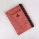 Обложка для паспорта, коричневая П2039