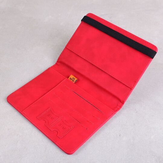 Обкладинка для паспорта, червона П2041