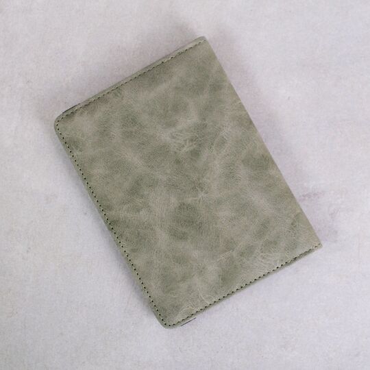 Обложка для паспорта, зеленая П2043