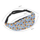 Сумка поясная, бананка "Ленивец" 1793