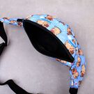 Сумка поясная, бананка "Мопс" П2053