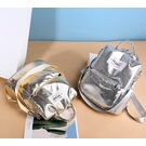 Женский рюкзак "OLOEY", серебристый П2057