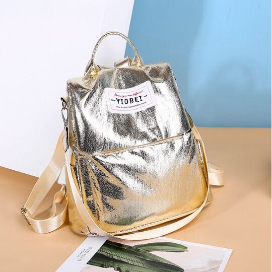 Жіночий рюкзак 'OLOEY', золотистий П2058