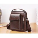 Чоловіча сумка VORMOR, коричнева з гаманцем, П2067