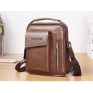 Чоловіча сумка VORMOR, коричнева з гаманцем, П2067