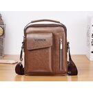 Чоловіча сумка VORMOR, коричнева з гаманцем, П2067