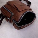 Чоловіча сумка VORMOR, коричнева з гаманцем, П2068