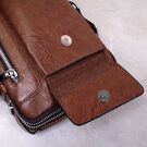 Чоловіча сумка VORMOR, коричнева з гаманцем, П2068