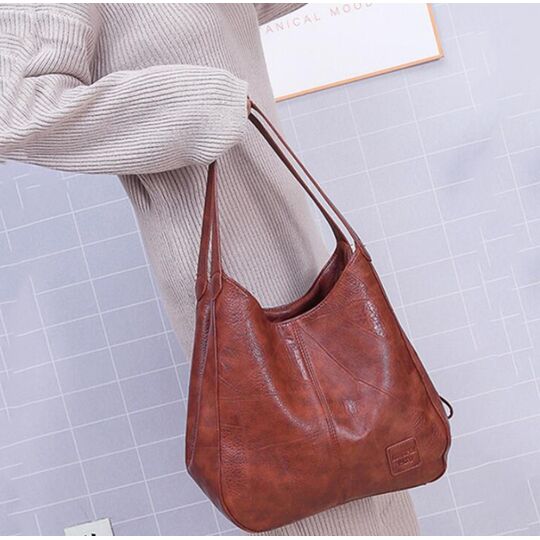 Женская сумка, коричневая П2072