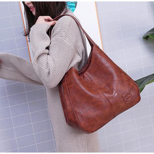 Женская сумка, коричневая П2072