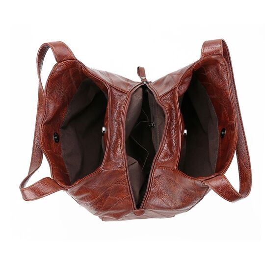 Женская сумка, коричневая П2072