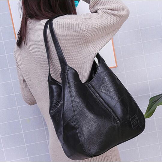 Жіноча сумка, чорна П2074