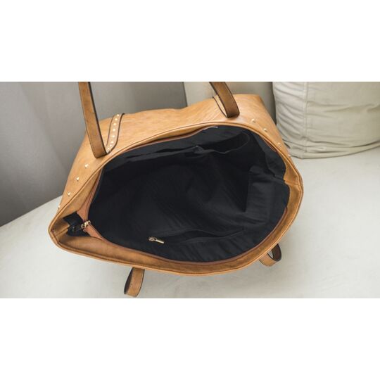 Сумка женская Tinkin, коричневая П2078