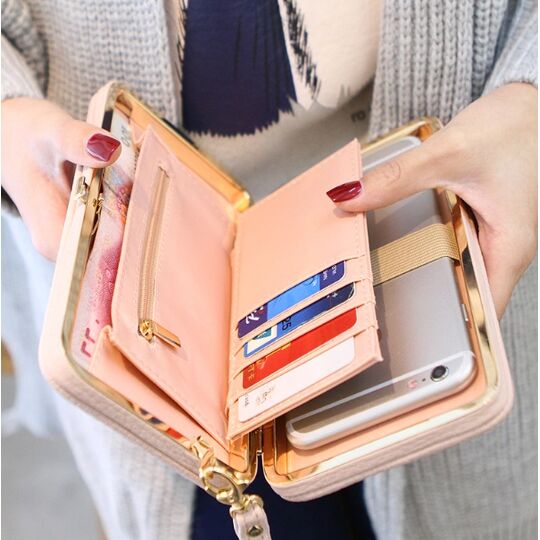 Жіночий гаманець Lady · Beibei, зелений П0111