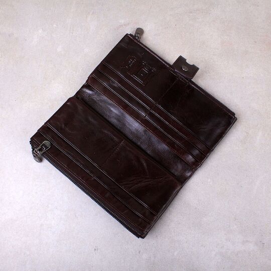 Портмоне чоловіче Contact'S, коричневий П2092