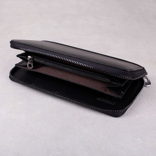 Барсетка мужская "Contact’S", черная П2093