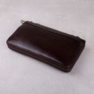 Барсетка мужская "Contact’S", коричневая П2094