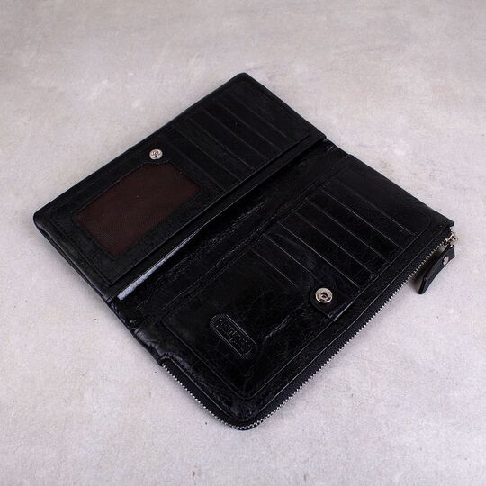 Портмоне для чоловіків 'Contact'S' чорне П2097