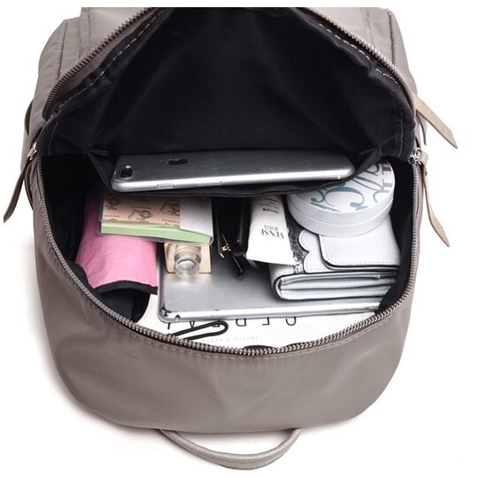 Женский рюкзак, серый П2103