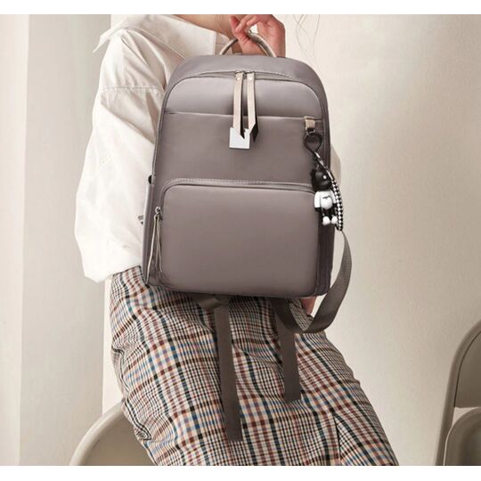 Женский рюкзак, серый П2103