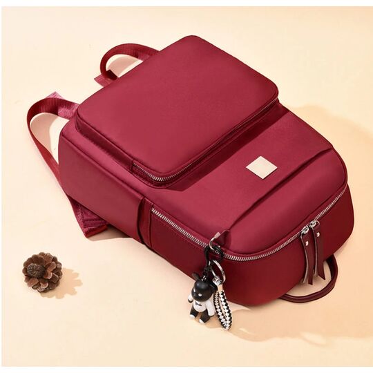 Женский рюкзак, красный П2104