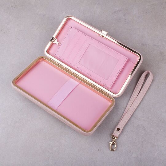 Кошелек женский, Lady·Beibei, розовый П0113