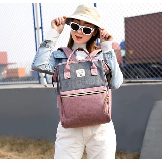 Женский рюкзак, серый П2105