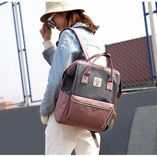 Жіночий рюкзак, рожевий П2106