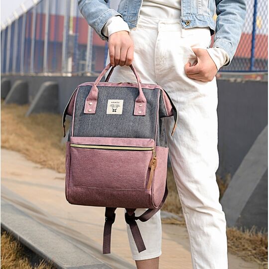 Женский рюкзак, красный П2107