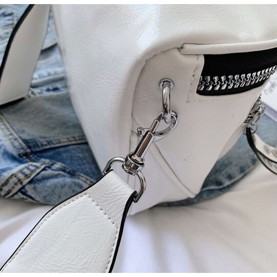 Женская сумка на плечо, коричневая П2108