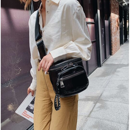 Женская сумка на плечо, белая П2109