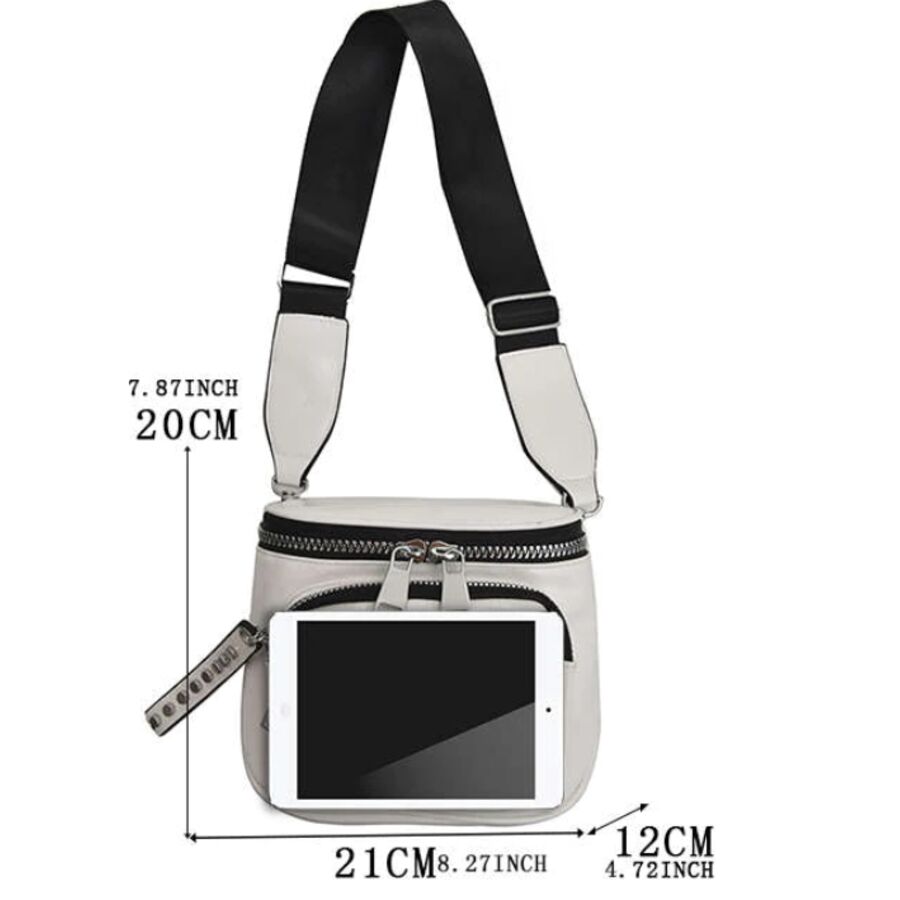 Женская сумка на плечо, черная П2110