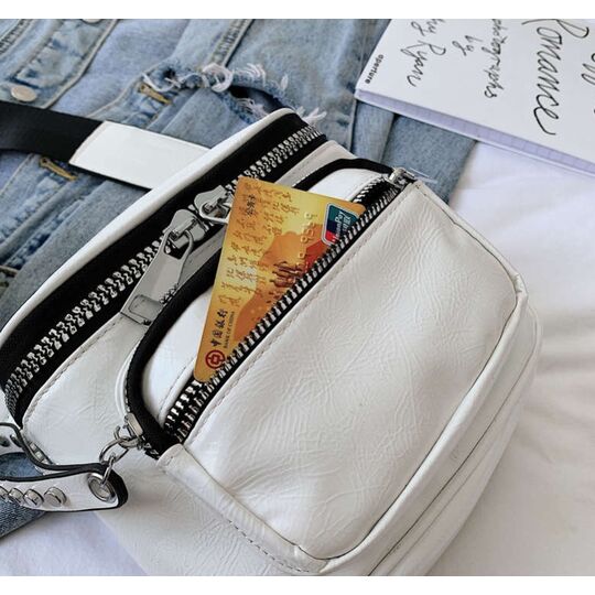 Женская сумка на плечо, черная П2110