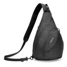 Чоловіча сумка слінг, чорна П2112