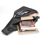 Чоловіча сумка слінг, чорна П2112