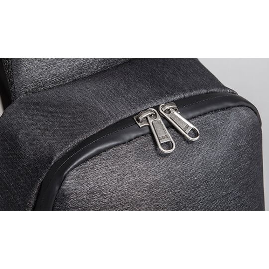 Чоловіча сумка слінг, чорна П2114