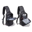 Чоловіча сумка слінг, чорна П2114