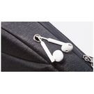 Мужская сумка слинг, серая П2115