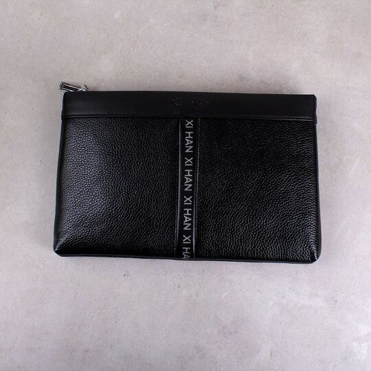 Барсетка мужская "LEINASEN", черная П2116