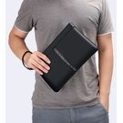 Барсетка мужская "LEINASEN", коричневая П2117