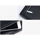 Барсетка мужская "LEINASEN", коричневая П2117