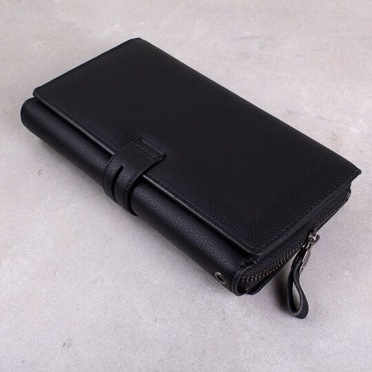 Барсетка мужская "LEINASEN", черная П2119