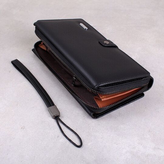 Барсетка мужская "LEINASEN", черная П2119