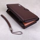 Барсетка мужская "LEINASEN", коричневая П2120