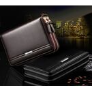 Барсетка мужская "LEINASEN", коричневая П2123