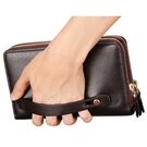 Барсетка мужская "LEINASEN", коричневая П2123