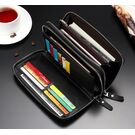 Барсетка мужская "LEINASEN", черная П2124