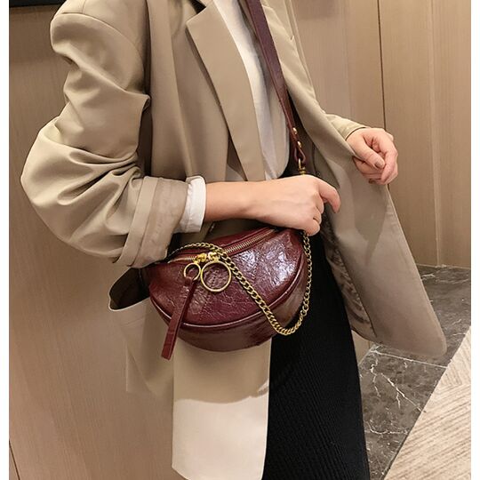 Жіноча сумочка клатч, червона П2127