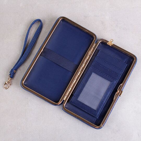 Женский кошелек Lady·Beibei, синий П0116