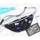 Сумка поясна, бананка, рожева П2135